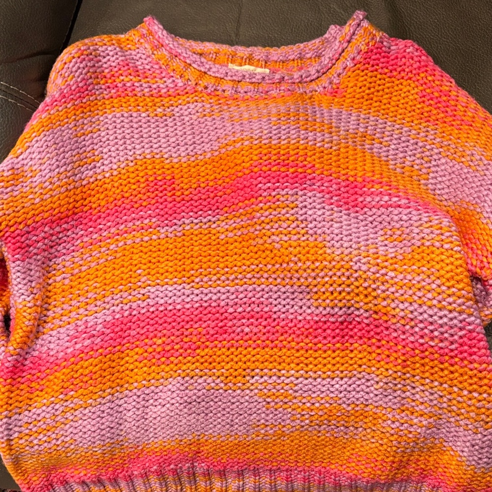 Oddy multi color pullover sweater